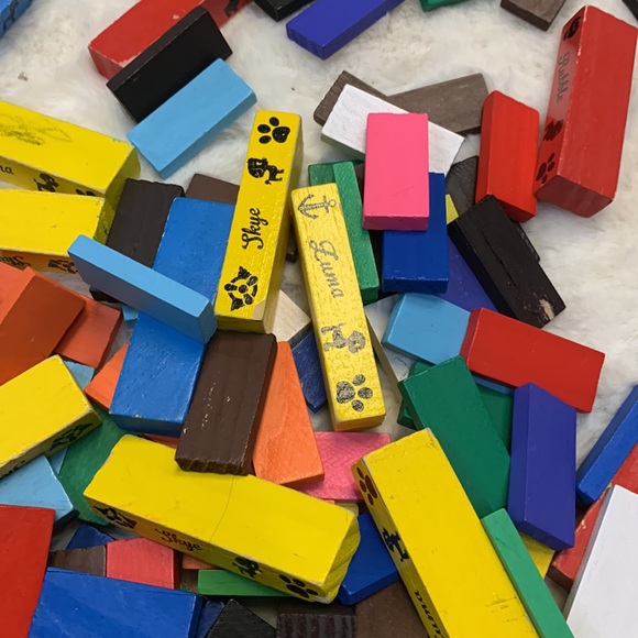 Wooden blocks 200 pieces - Picture 3 of 4